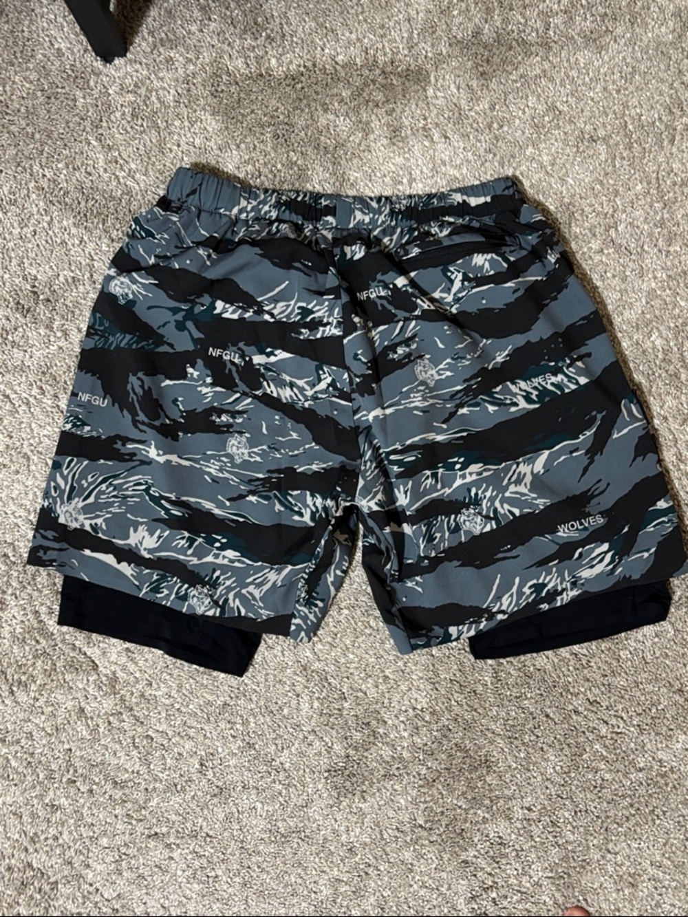 darc sport blue camo shorts - Picture 2 of 3